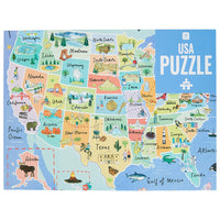 Map of the USA Jigsaw Puzzle - 1000 Pieces