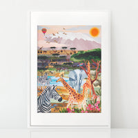 Safari Animals Jigsaw Puzzle - 1000 Pieces