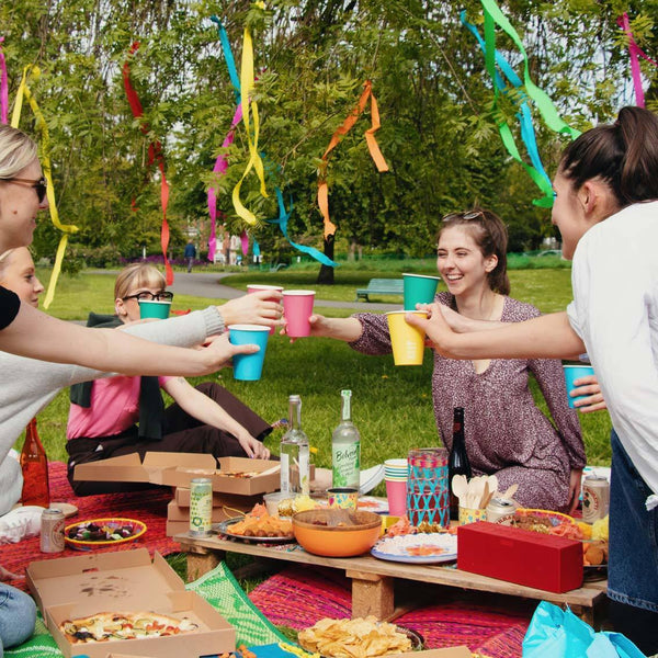 Birthday Brights Rainbow Cups - Talking Tables UK Public