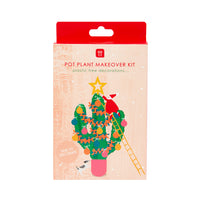 Pot Plant Christmas Decorations Set