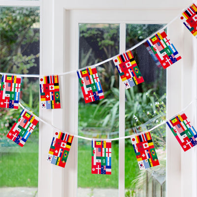 World Flags Bunting - 3m