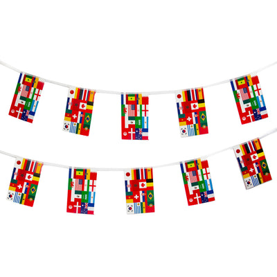 World Flags Bunting - 3m