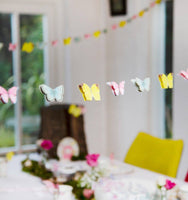 Truly Fairy Mini Paper Butterfly Bunting - Talking Tables UK Public