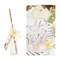 Alice in Wonderland Party Bottles & Straws