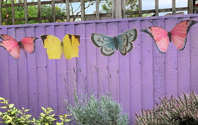 Colourful Butterfly Bunting - 2.5m
