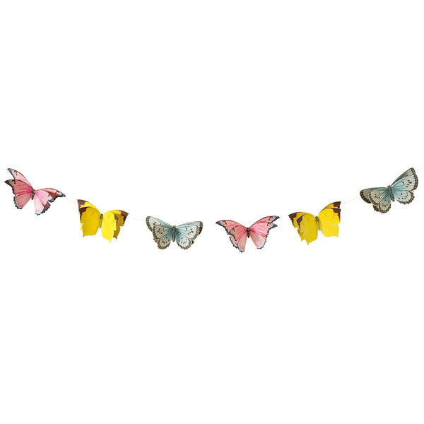 Colourful Butterfly Bunting - 2.5m