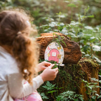 Wooden Mini Fairy Door Decoration