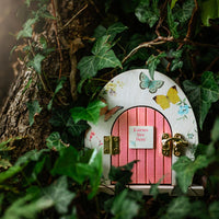 Wooden Mini Fairy Door Decoration