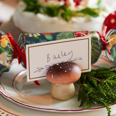 Woodland Mushroom Place Card Holders -  4 Pack