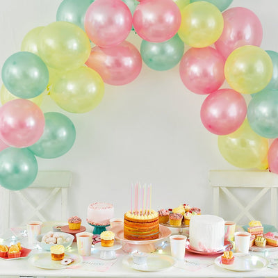 Pastel Balloons - 16 Pack