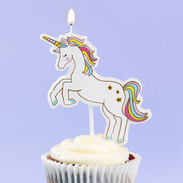 we heart unicorns unicorn candle - Talking Tables