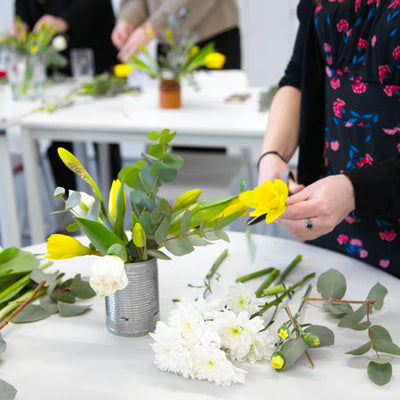 Flower Arranging With Chelsea Fuss Flower School - Talking Tables UK Public