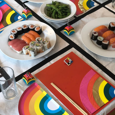 Trudy's Table - Jocelyn's Mondrian Lunch - Talking Tables UK Public