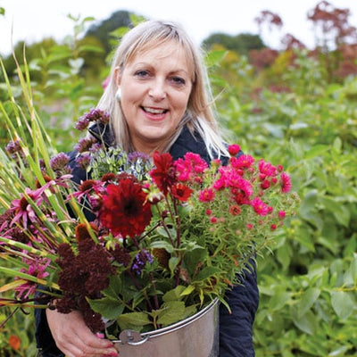 Flowers make us happy - Paula Pryke - Talking Tables UK Public