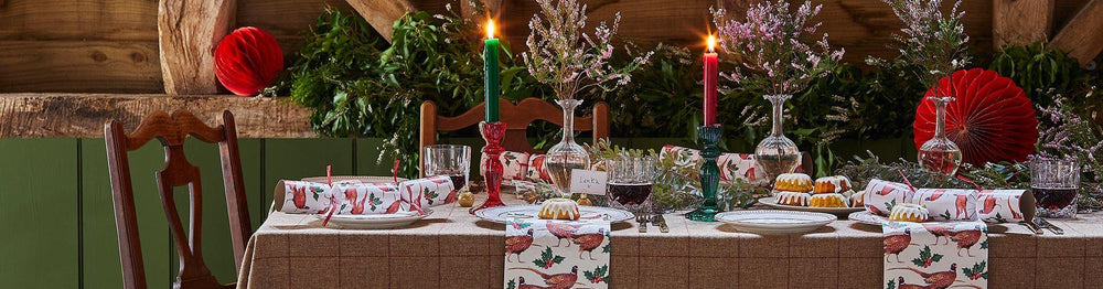 Botanical Pheasant Decorations