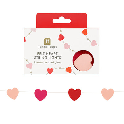 Heart Felt String Lights - 2m