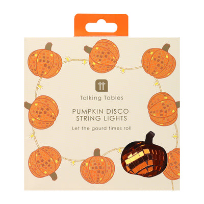 Pumpkin Disco String Lights - 1.6m
