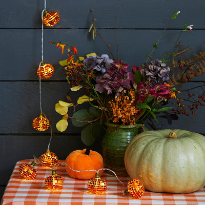 Pumpkin Disco String Lights - 1.6m