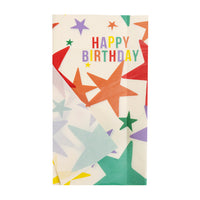 Happy Birthday Star Tissue Paper - 4 Sheets