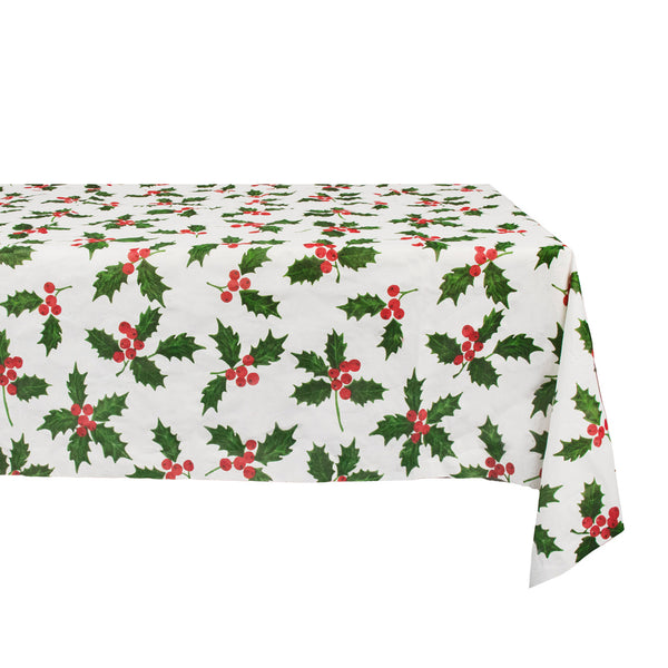 Extra Large Luxury Paper Holly Table Cover