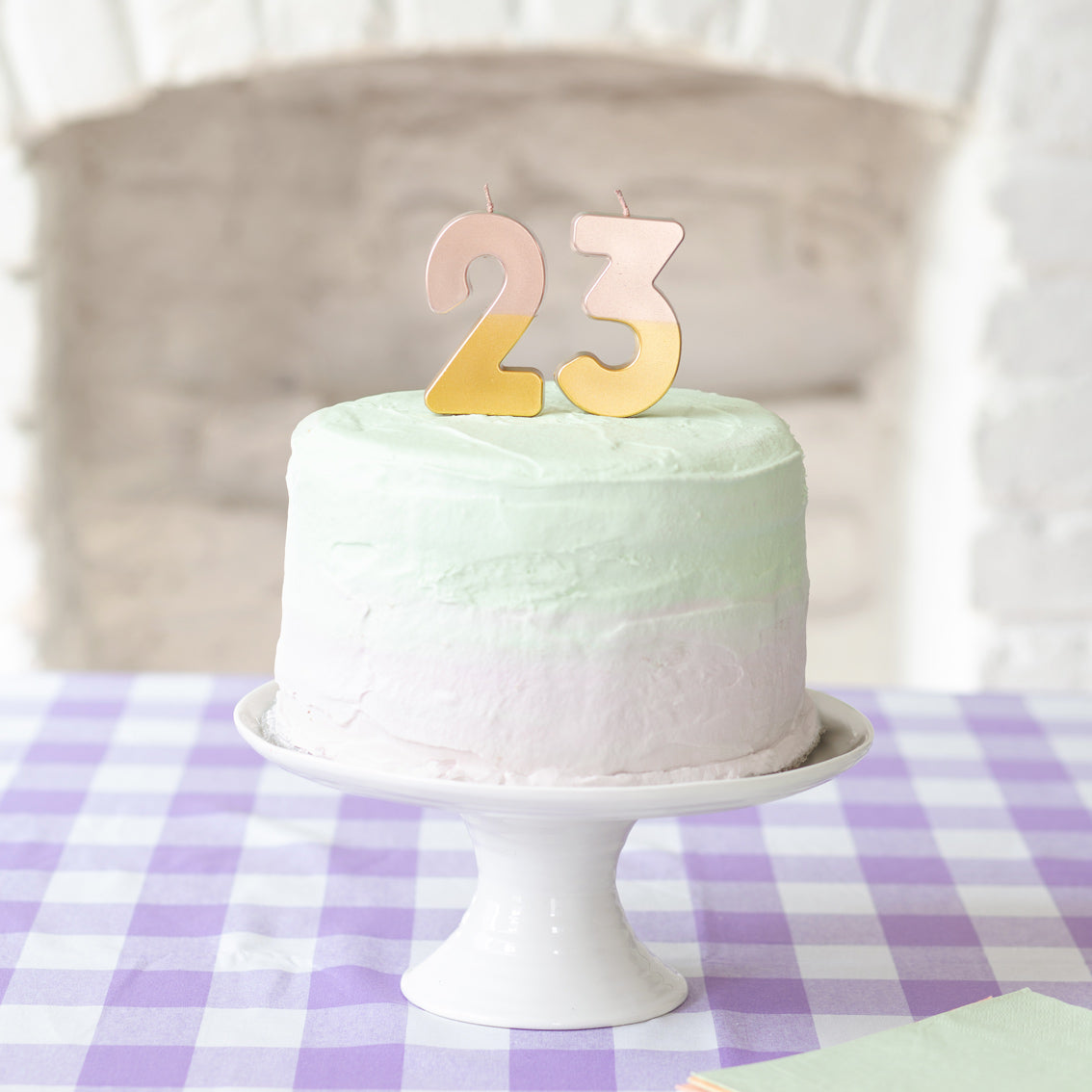 Candles and toppers for birthdays