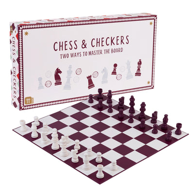 Chess & Checkers Set