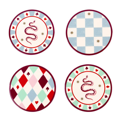 Retro Game Coasters - 10cm - 4 Pack