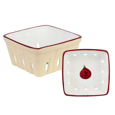 Fig Ceramic Punnet - 15cm