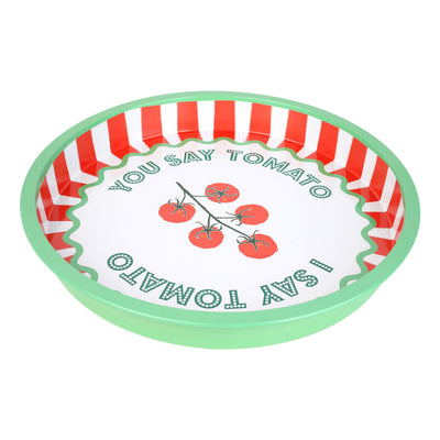 Tomato Tin Tray - 30cm