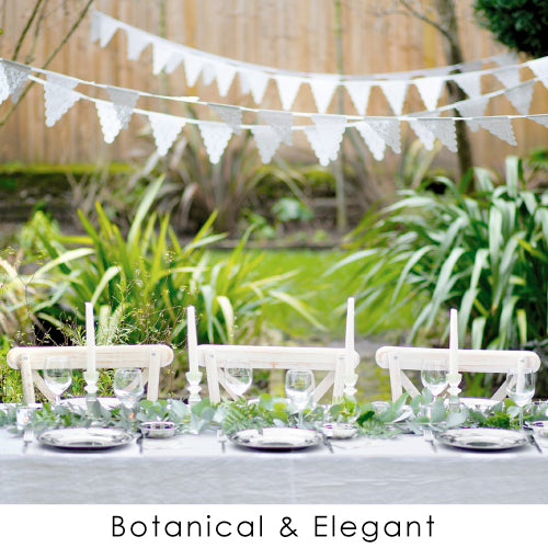 Botanical & elegant wedding table setting | Shop Now UK