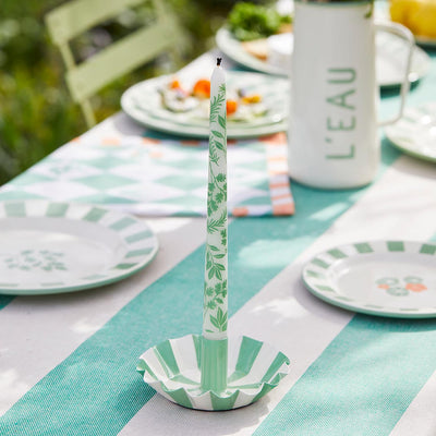 Herb Taper Dinner Candles - 2 Pack