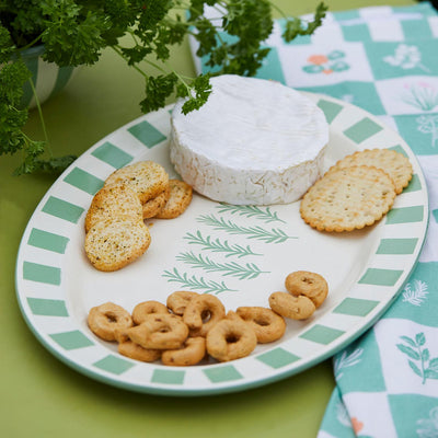 Rosemary Enamel Platter - 36cm