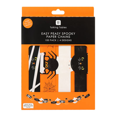 Halloween Paper Chains Craft Kit - 100 Links