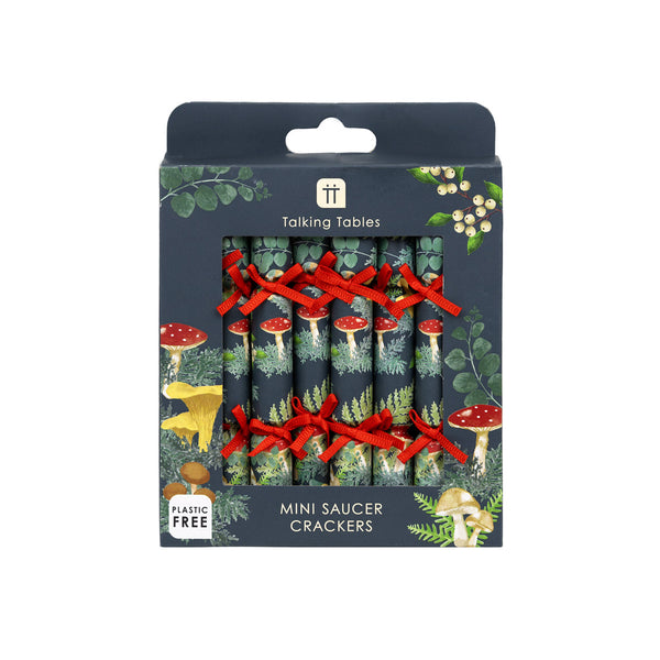 Woodland Forest Mini Saucer Crackers - 8 Pack