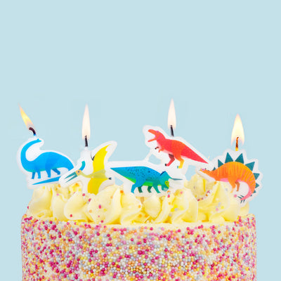 Party Dinosaur Candles