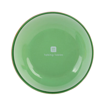 Tomato Green Enamel Bowl - 14cm