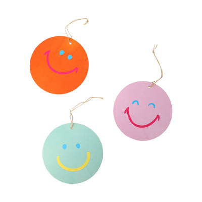 Happy Face Gift Tags – 8 Pack