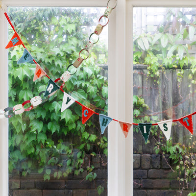 Folk Christmas Paper Chains - 100 Pack