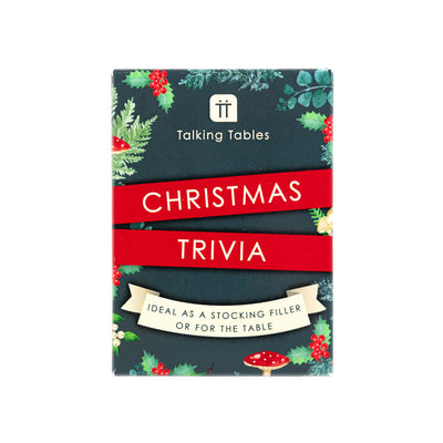 Woodland Forest Christmas Trivia Box