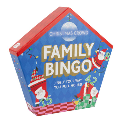 Santa Family Christmas Bingo Game