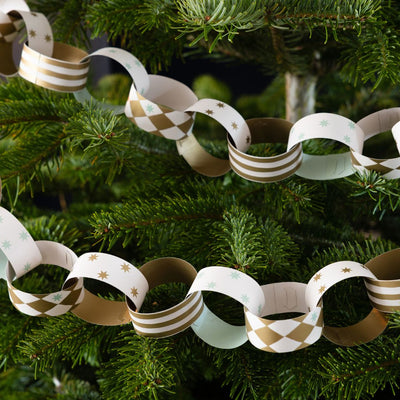 Gilded Paper Chains -  100 Pack