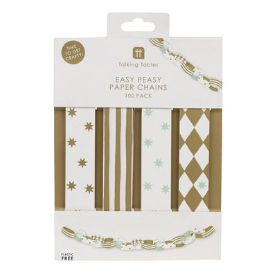 Gilded Paper Chains -  100 Pack