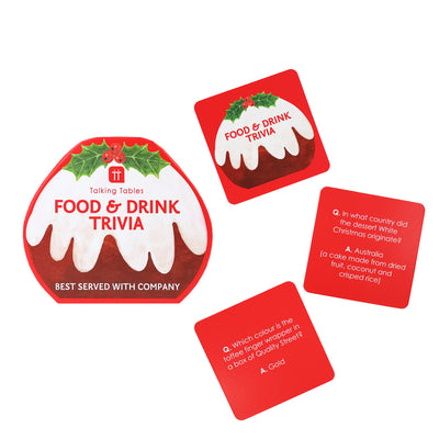 Food & Drink Christmas Trivia Game