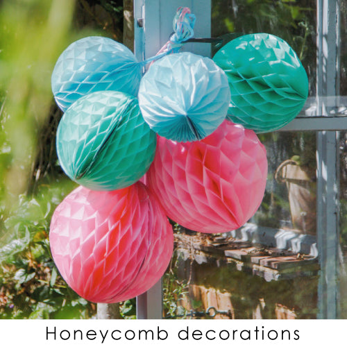 Honeycomb Decoration Collection | UK Public Talking Tables