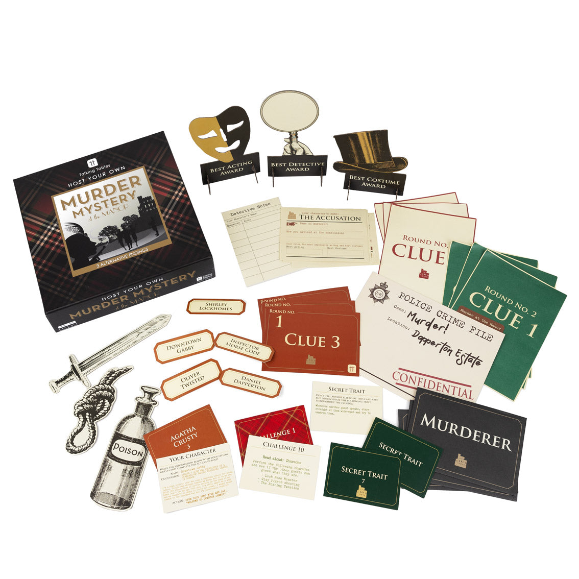 Murder at the Manor Foul Play Games
