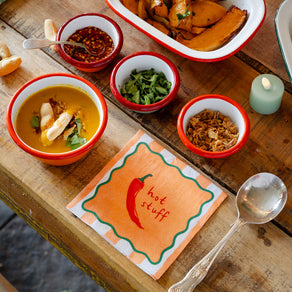 Hot Stuff Paper Hot Stuff Chilli Cocktail Paper Napkins - 20 Pack – Talking Tables UK ...