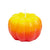 Halloween Yellow Ombre Pumpkin Shaped Candle