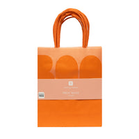 Halloween Pink & Orange 'Boo' Treat Bags - 8 Pack