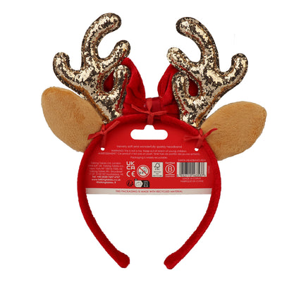 Reindeer Antler Christmas Headband