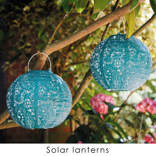 Outdoor solar lanterns | Talking Tables UK shop now